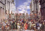 VERONESE (Paolo Caliari) The Wedding at Cana Sweden oil painting artist